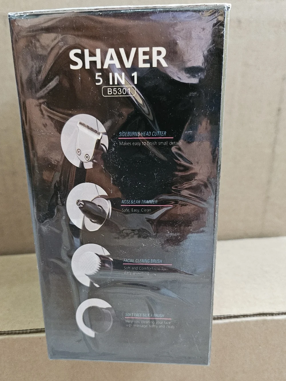 5-in-1 electric head shaver kit